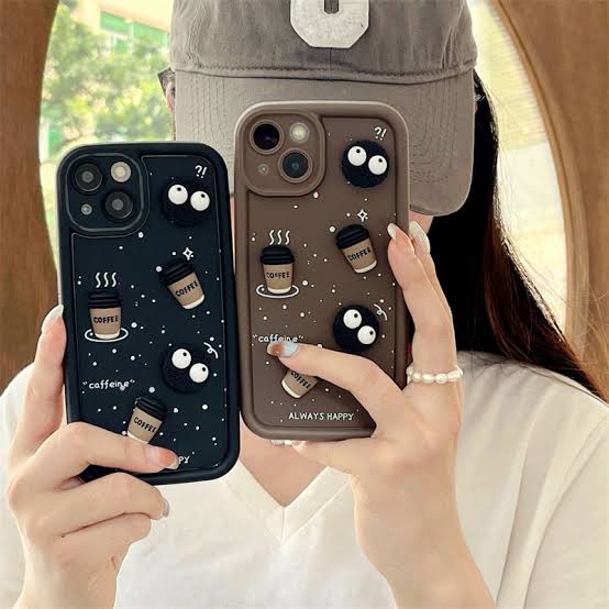 Soft Silicone 3D Coffee Cup iPhone Case