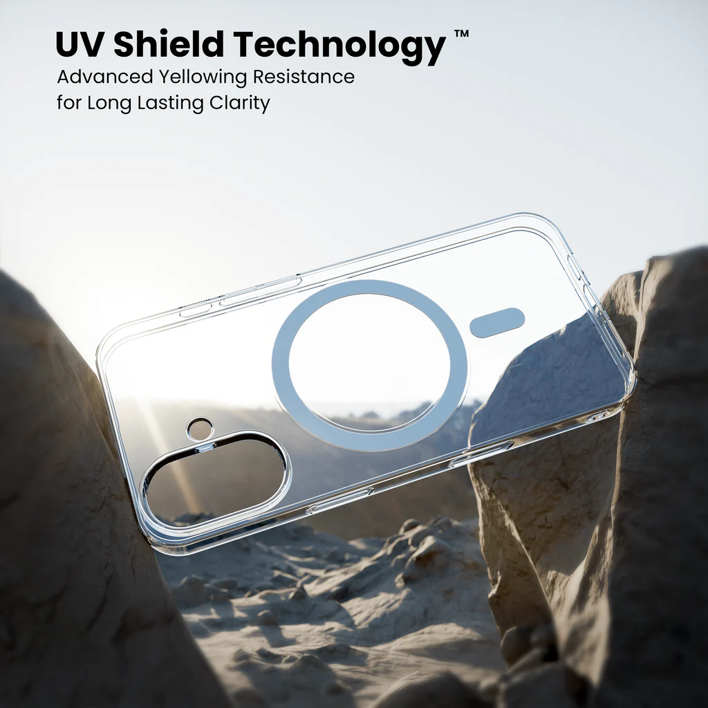 Anti-Yellow Magsafe Clear Case Iphone16