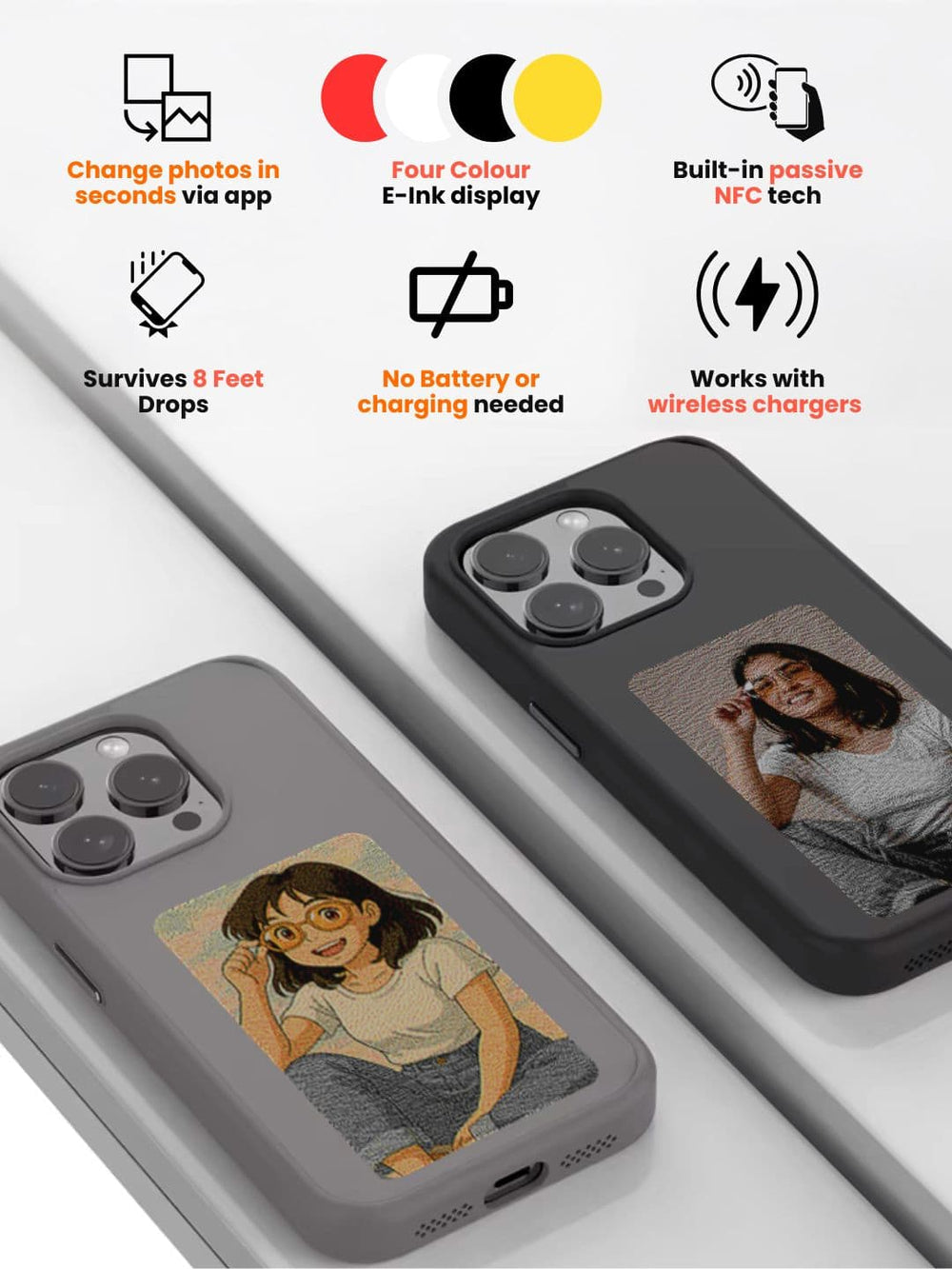 Basics - iPhone 16 Cover - Dopamine